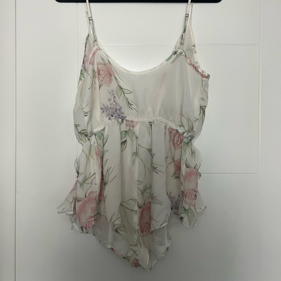 Sophia Frill Romper in Floral
homebodii - Picture 7 of 8